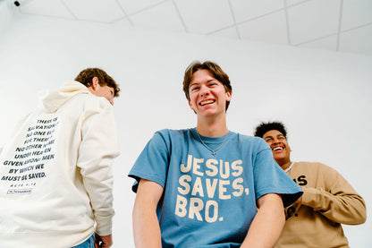 Jesus Saves, Bro. Comfort Color T-Shirt