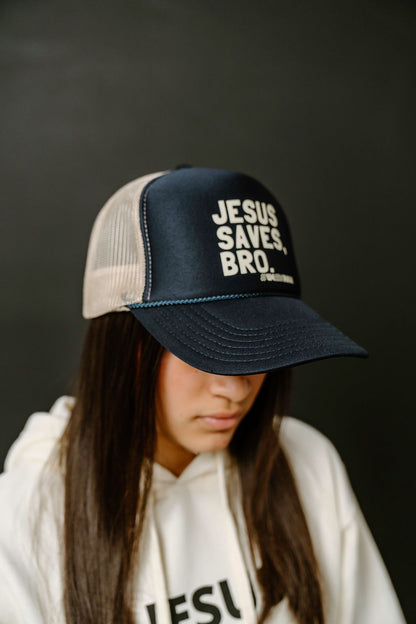 Jesus Saves, Bro. Trucker Hat