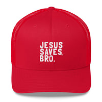 Jesus Saves, Bro. Trucker Cap